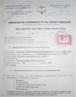 Registre de commerce et du crédit mobilier de l'entreprise